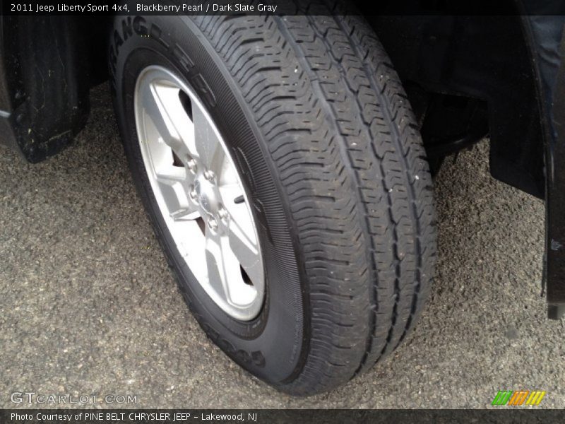 Blackberry Pearl / Dark Slate Gray 2011 Jeep Liberty Sport 4x4