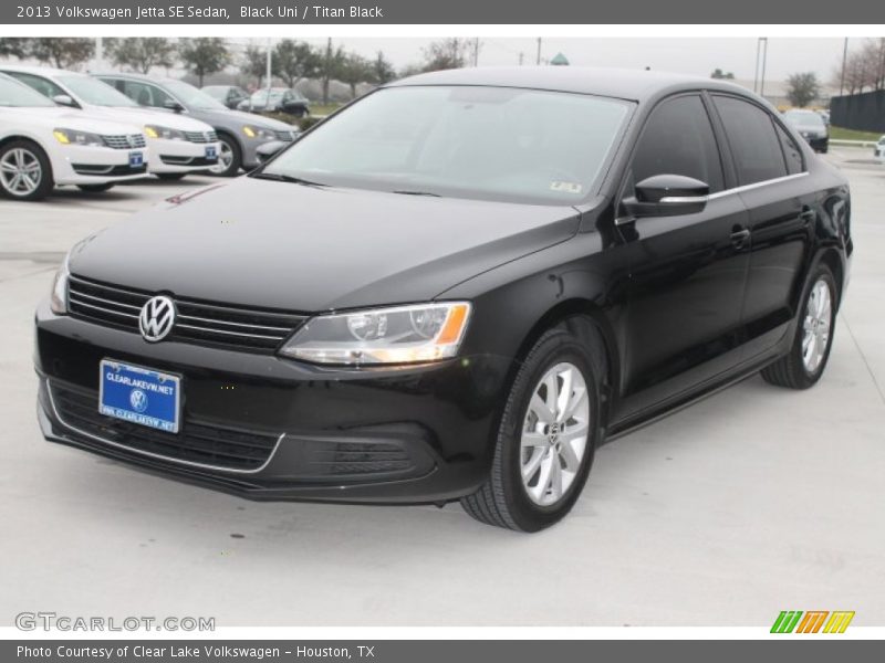 Black Uni / Titan Black 2013 Volkswagen Jetta SE Sedan