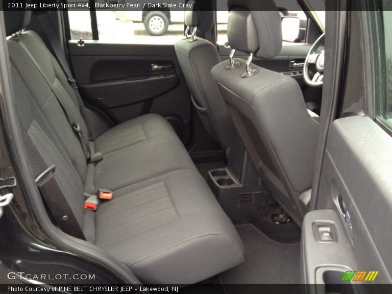 Blackberry Pearl / Dark Slate Gray 2011 Jeep Liberty Sport 4x4