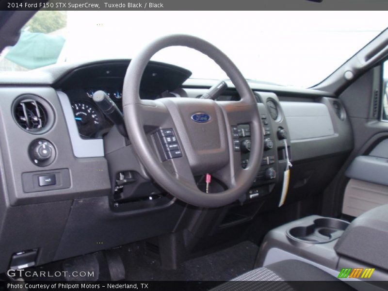 Tuxedo Black / Black 2014 Ford F150 STX SuperCrew