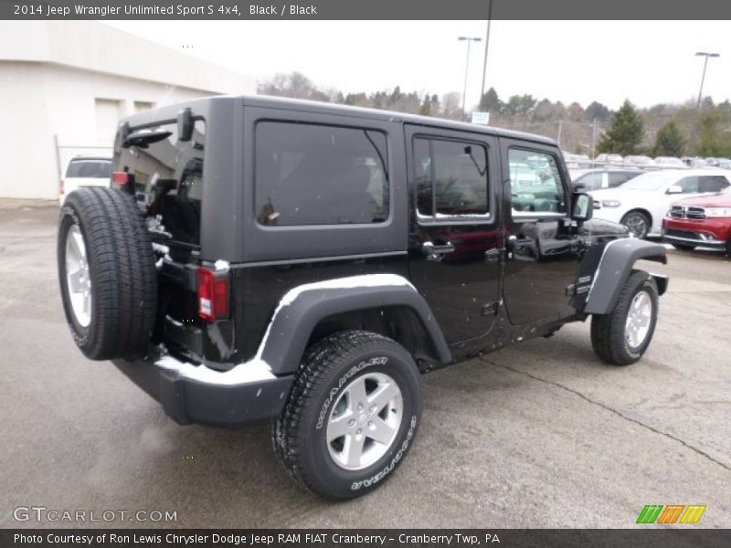 Black / Black 2014 Jeep Wrangler Unlimited Sport S 4x4