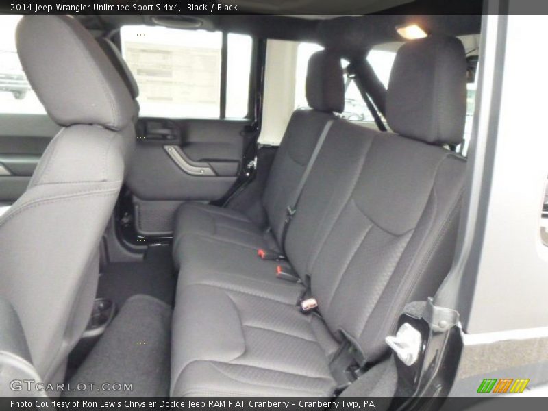 Black / Black 2014 Jeep Wrangler Unlimited Sport S 4x4