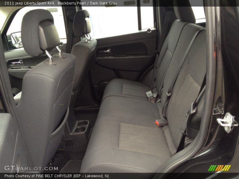 Blackberry Pearl / Dark Slate Gray 2011 Jeep Liberty Sport 4x4