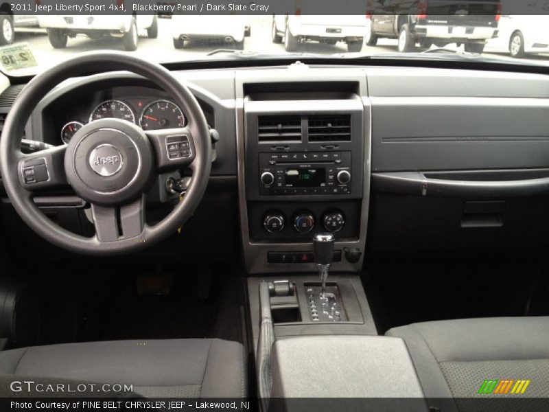 Blackberry Pearl / Dark Slate Gray 2011 Jeep Liberty Sport 4x4