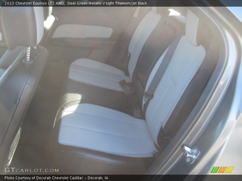 Steel Green Metallic / Light Titanium/Jet Black 2013 Chevrolet Equinox LTZ AWD