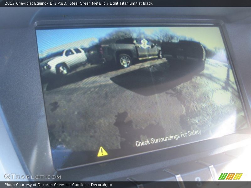Steel Green Metallic / Light Titanium/Jet Black 2013 Chevrolet Equinox LTZ AWD