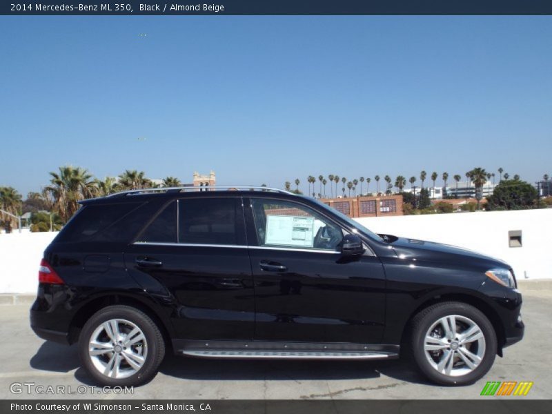 Black / Almond Beige 2014 Mercedes-Benz ML 350