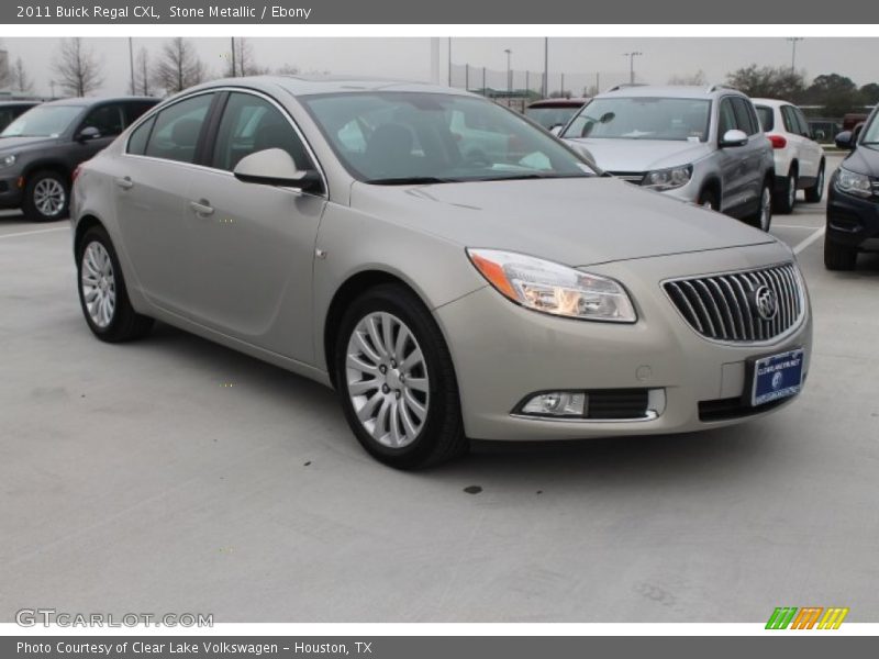 Stone Metallic / Ebony 2011 Buick Regal CXL