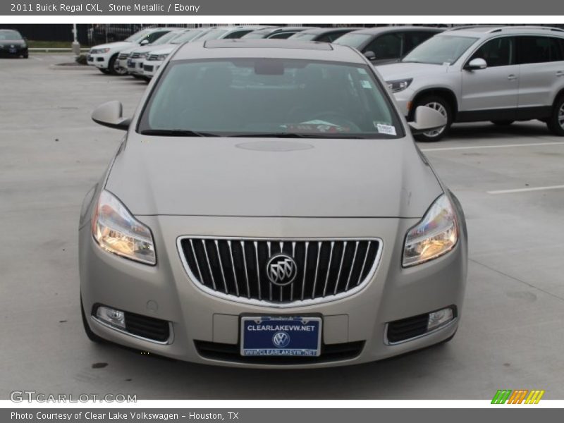 Stone Metallic / Ebony 2011 Buick Regal CXL