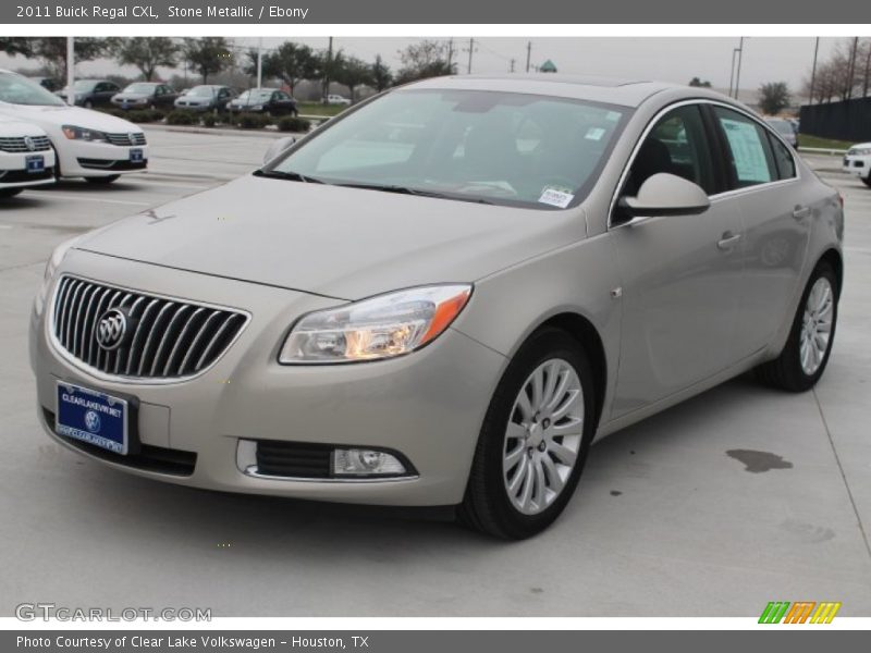Stone Metallic / Ebony 2011 Buick Regal CXL