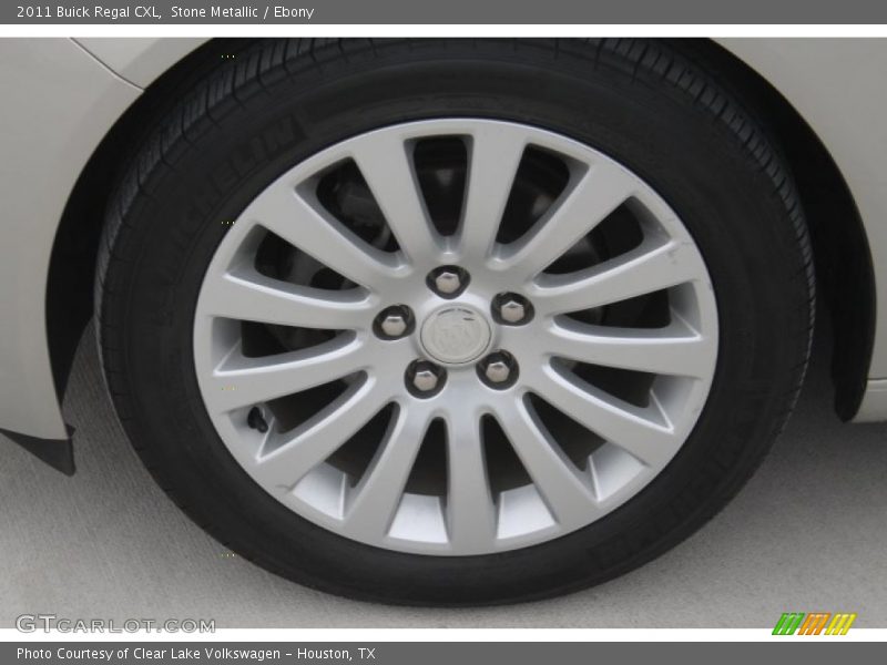 Stone Metallic / Ebony 2011 Buick Regal CXL