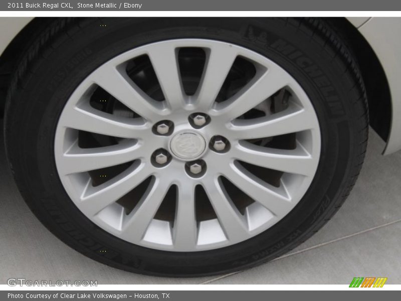 Stone Metallic / Ebony 2011 Buick Regal CXL