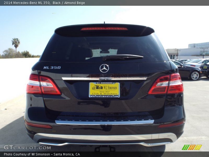 Black / Almond Beige 2014 Mercedes-Benz ML 350