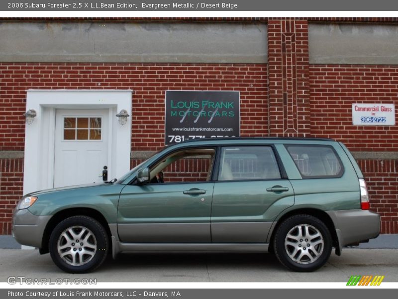 Evergreen Metallic / Desert Beige 2006 Subaru Forester 2.5 X L.L.Bean Edition