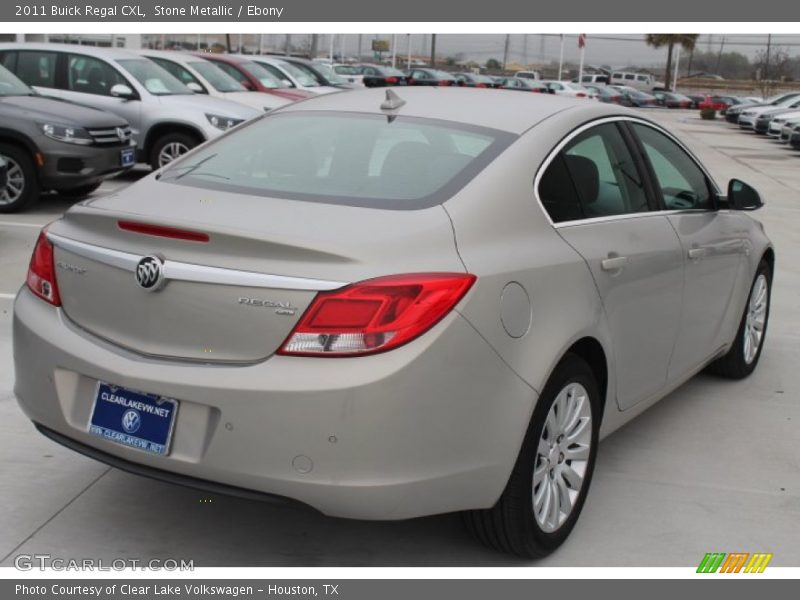 Stone Metallic / Ebony 2011 Buick Regal CXL