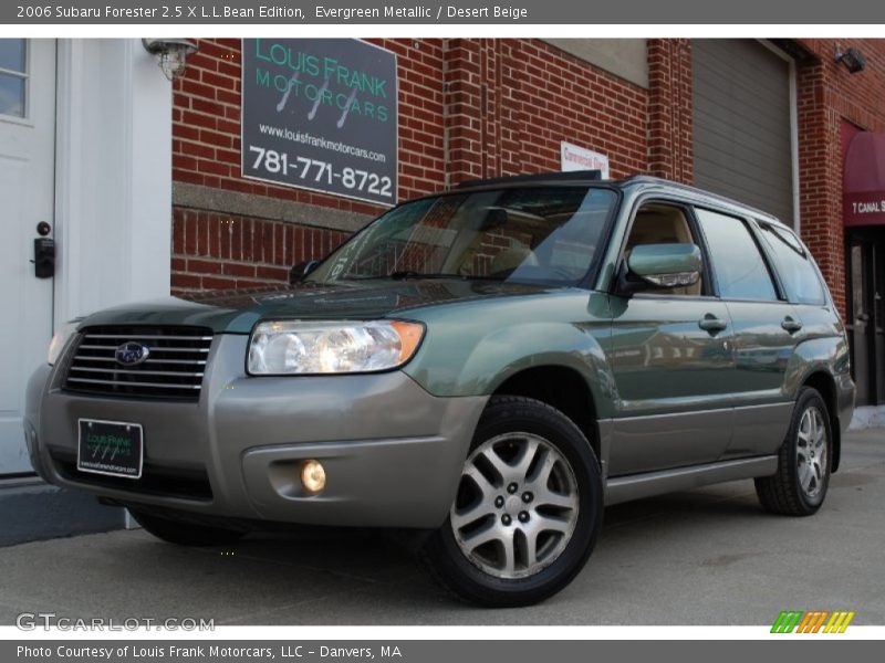 Evergreen Metallic / Desert Beige 2006 Subaru Forester 2.5 X L.L.Bean Edition