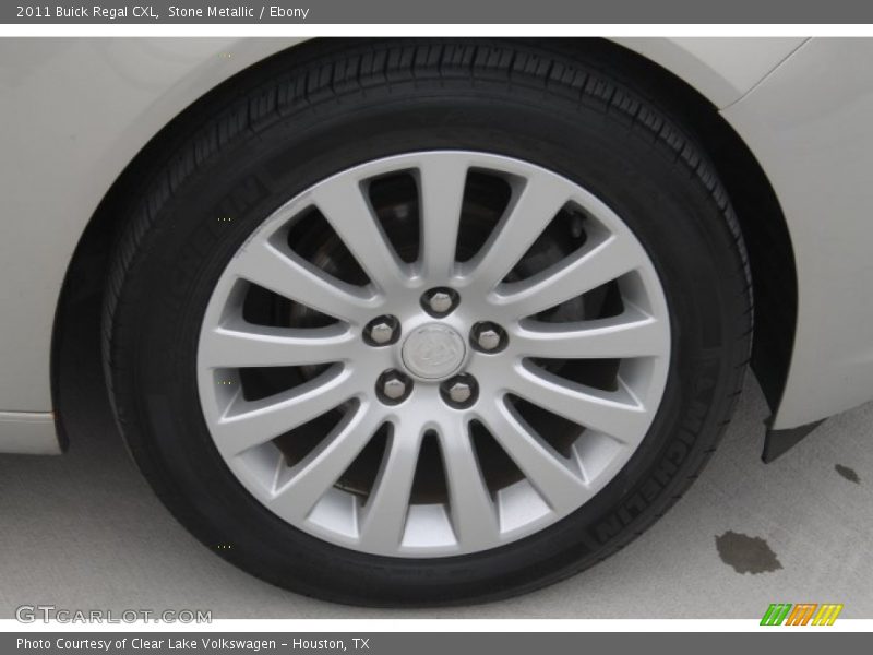 Stone Metallic / Ebony 2011 Buick Regal CXL