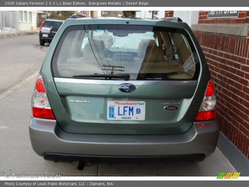 Evergreen Metallic / Desert Beige 2006 Subaru Forester 2.5 X L.L.Bean Edition