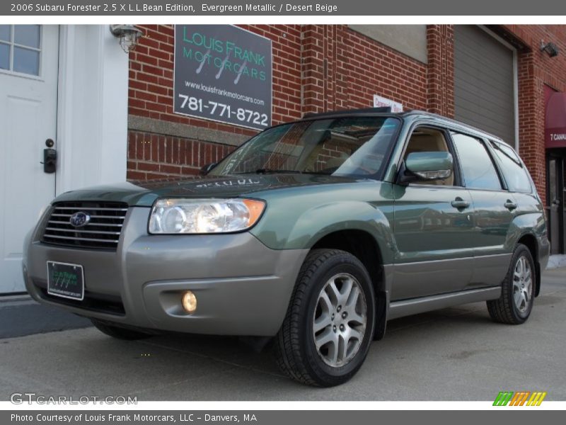 Evergreen Metallic / Desert Beige 2006 Subaru Forester 2.5 X L.L.Bean Edition