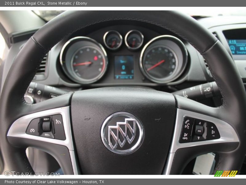 Stone Metallic / Ebony 2011 Buick Regal CXL