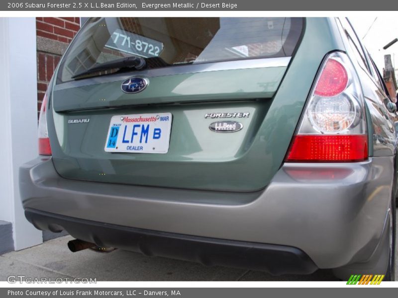 Evergreen Metallic / Desert Beige 2006 Subaru Forester 2.5 X L.L.Bean Edition