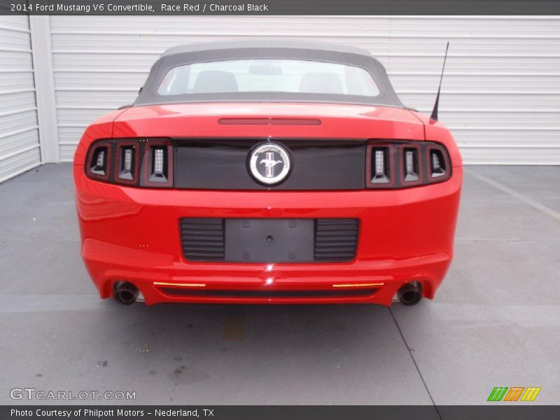 Race Red / Charcoal Black 2014 Ford Mustang V6 Convertible