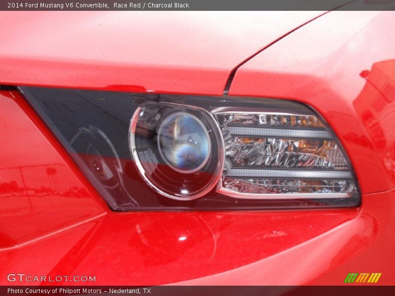 Race Red / Charcoal Black 2014 Ford Mustang V6 Convertible