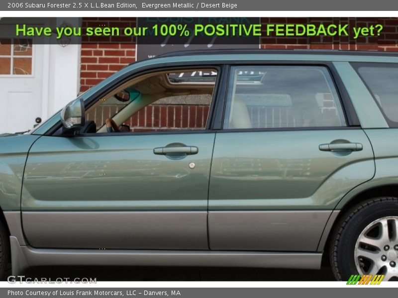 Evergreen Metallic / Desert Beige 2006 Subaru Forester 2.5 X L.L.Bean Edition