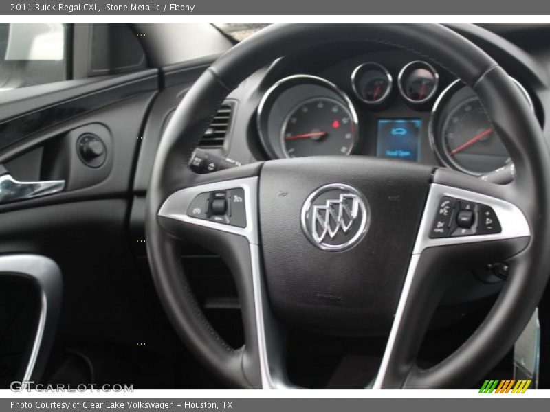 Stone Metallic / Ebony 2011 Buick Regal CXL