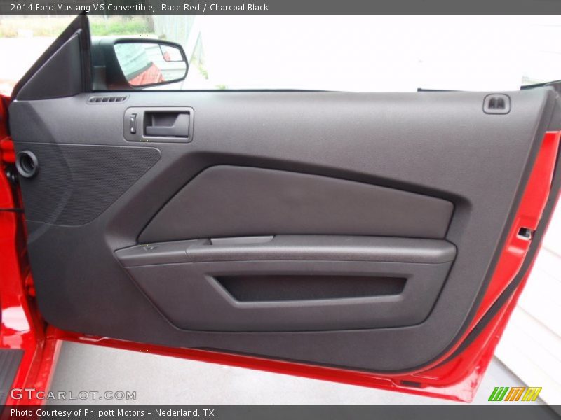 Race Red / Charcoal Black 2014 Ford Mustang V6 Convertible