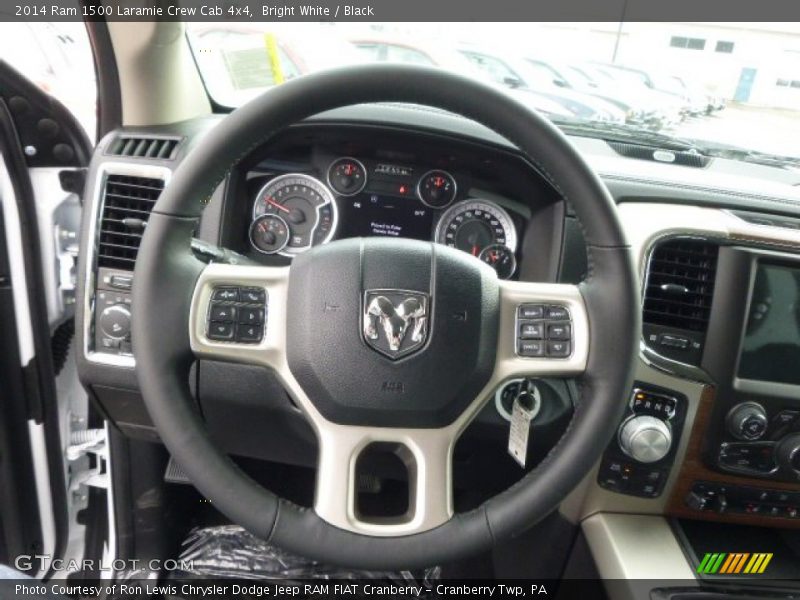  2014 1500 Laramie Crew Cab 4x4 Steering Wheel