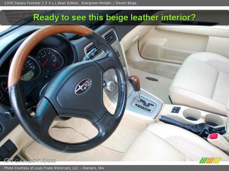 Evergreen Metallic / Desert Beige 2006 Subaru Forester 2.5 X L.L.Bean Edition