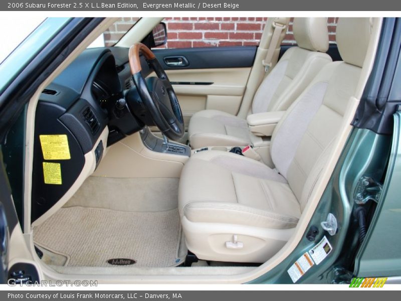Evergreen Metallic / Desert Beige 2006 Subaru Forester 2.5 X L.L.Bean Edition