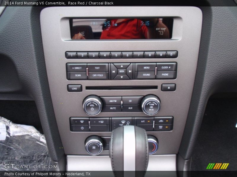 Race Red / Charcoal Black 2014 Ford Mustang V6 Convertible