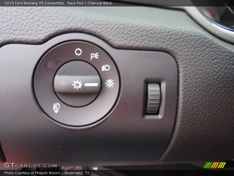 Race Red / Charcoal Black 2014 Ford Mustang V6 Convertible