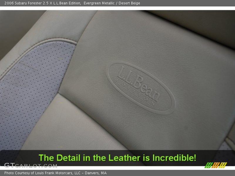 Evergreen Metallic / Desert Beige 2006 Subaru Forester 2.5 X L.L.Bean Edition