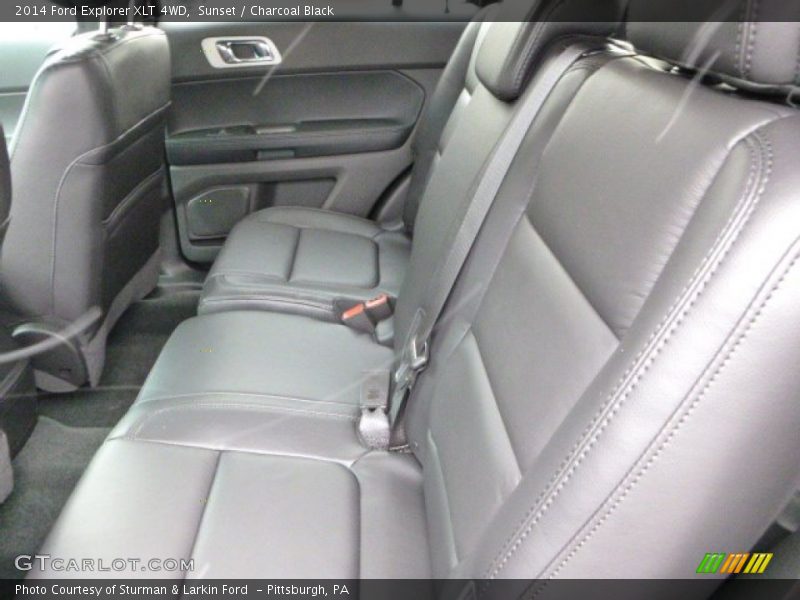 Sunset / Charcoal Black 2014 Ford Explorer XLT 4WD