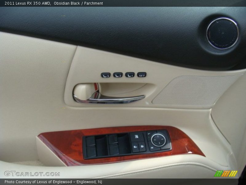 Obsidian Black / Parchment 2011 Lexus RX 350 AWD