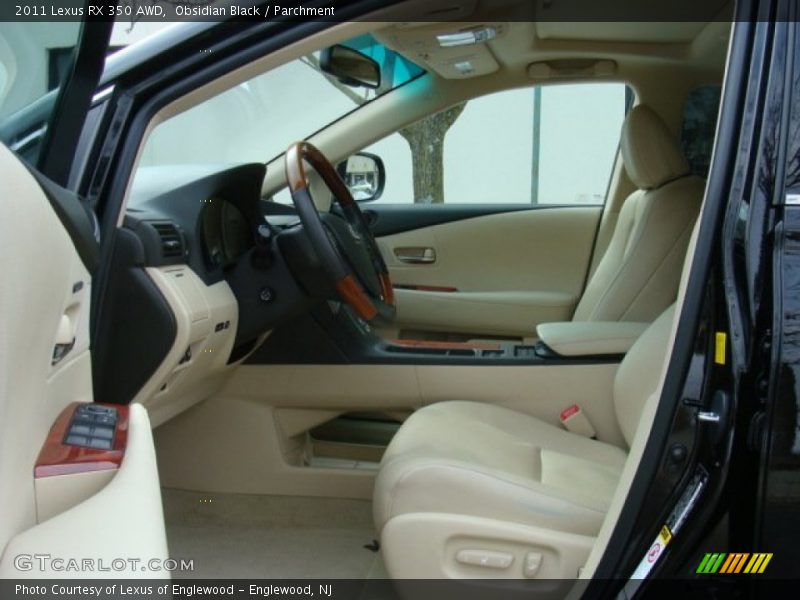 Obsidian Black / Parchment 2011 Lexus RX 350 AWD