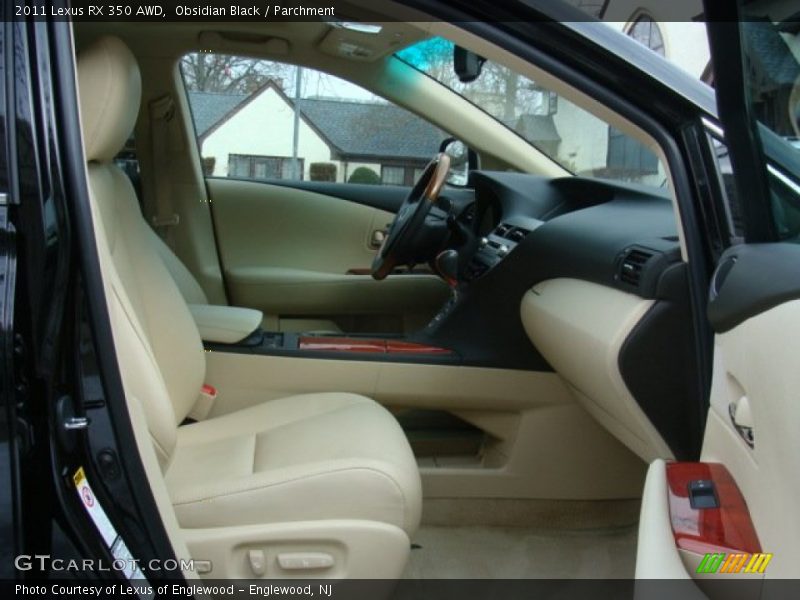 Obsidian Black / Parchment 2011 Lexus RX 350 AWD