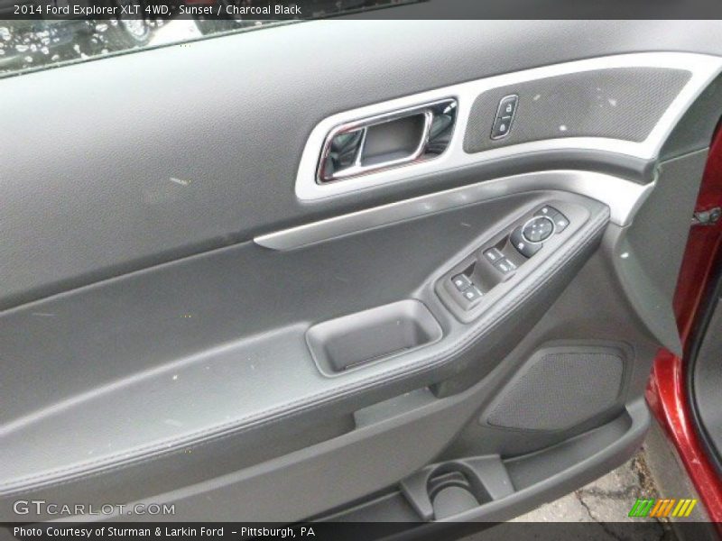 Sunset / Charcoal Black 2014 Ford Explorer XLT 4WD
