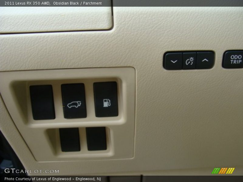 Obsidian Black / Parchment 2011 Lexus RX 350 AWD