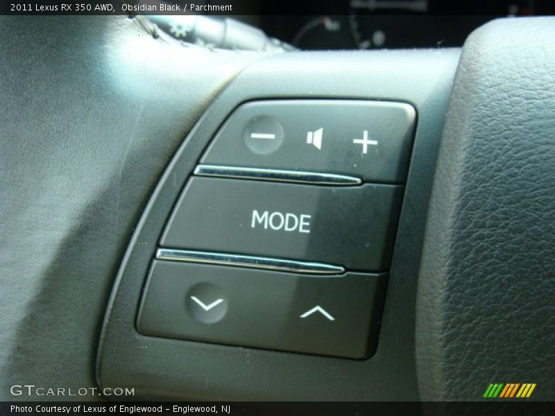 Obsidian Black / Parchment 2011 Lexus RX 350 AWD