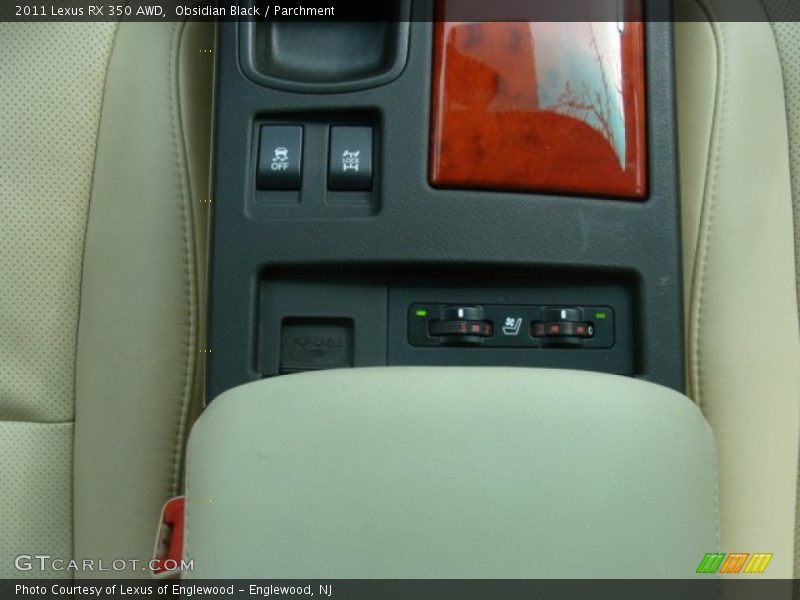 Obsidian Black / Parchment 2011 Lexus RX 350 AWD