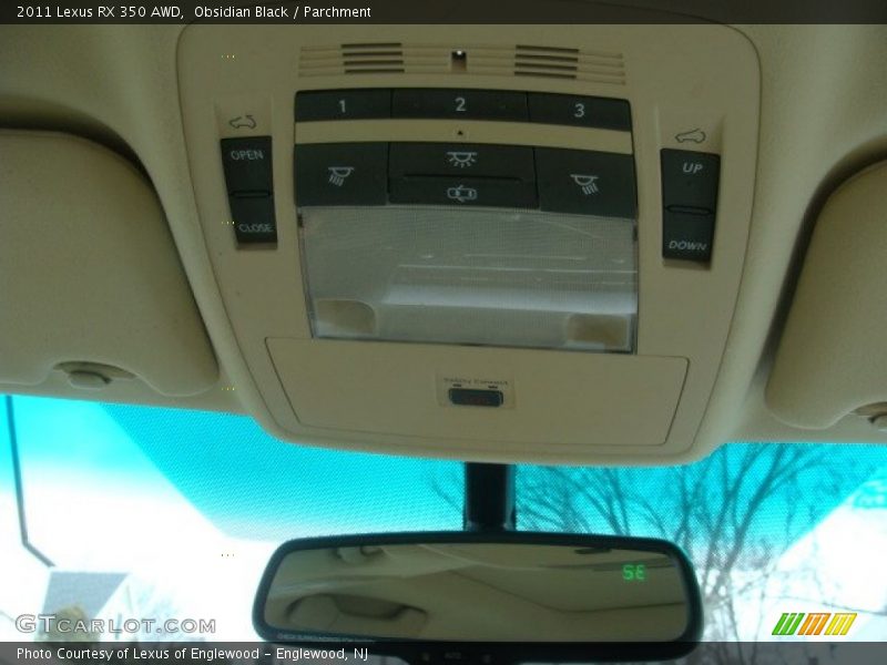 Obsidian Black / Parchment 2011 Lexus RX 350 AWD