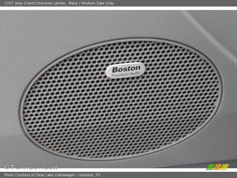 Black / Medium Slate Gray 2007 Jeep Grand Cherokee Laredo
