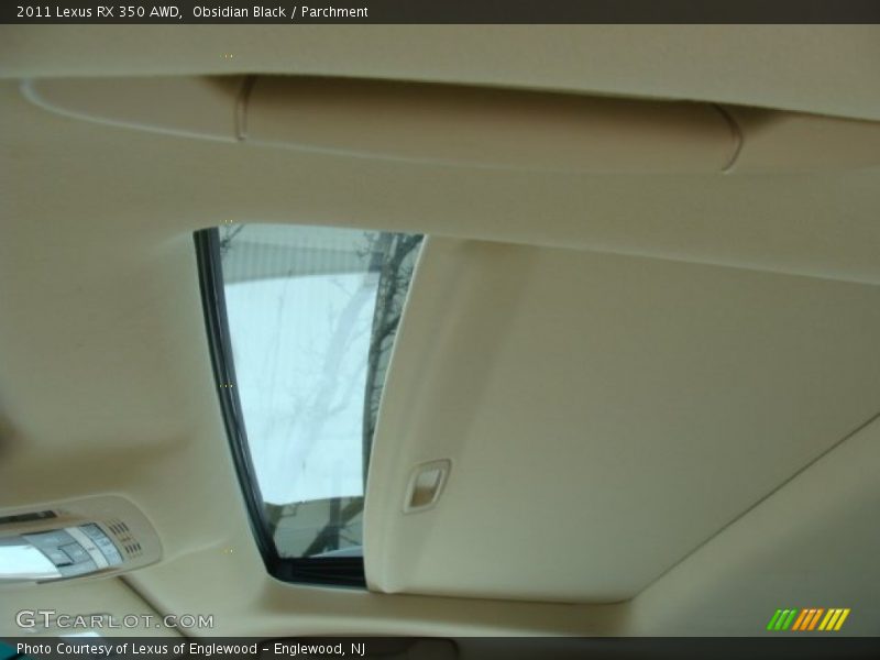 Obsidian Black / Parchment 2011 Lexus RX 350 AWD