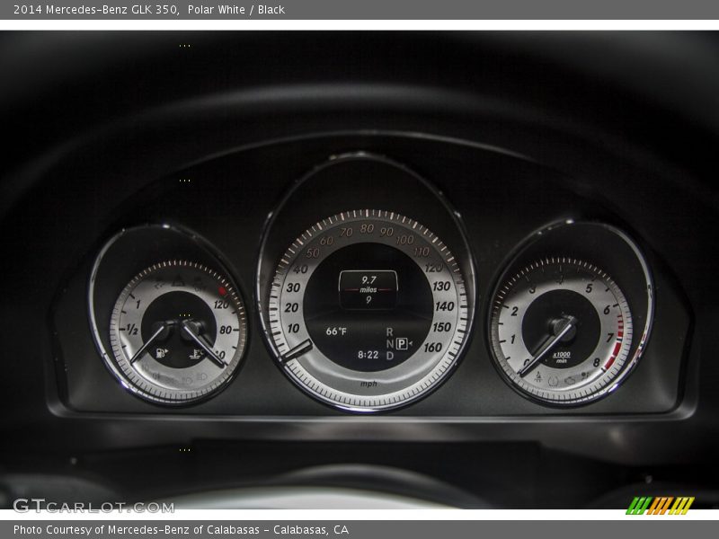 Polar White / Black 2014 Mercedes-Benz GLK 350