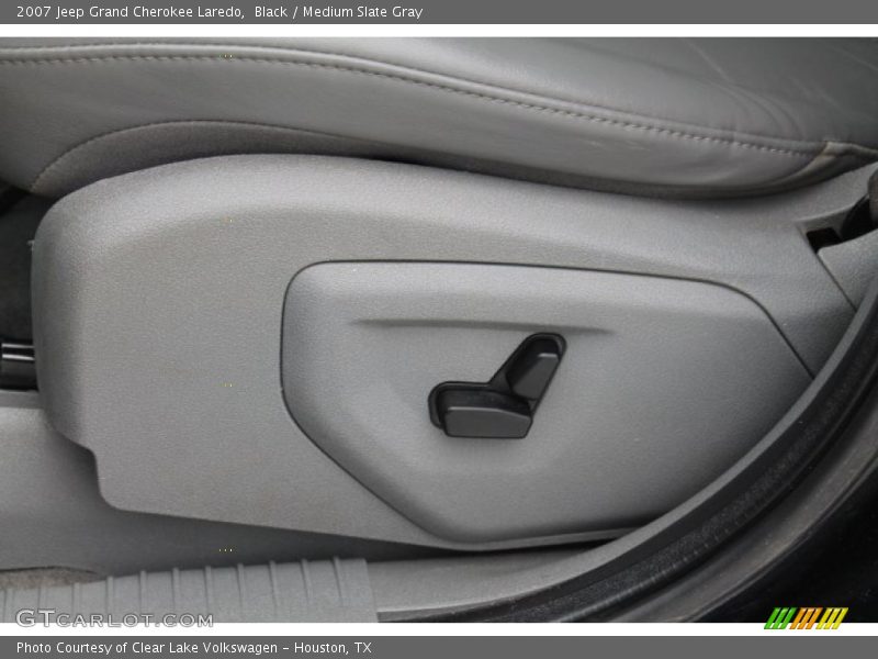 Black / Medium Slate Gray 2007 Jeep Grand Cherokee Laredo