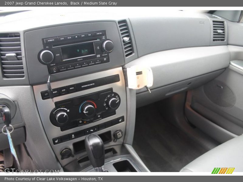 Black / Medium Slate Gray 2007 Jeep Grand Cherokee Laredo